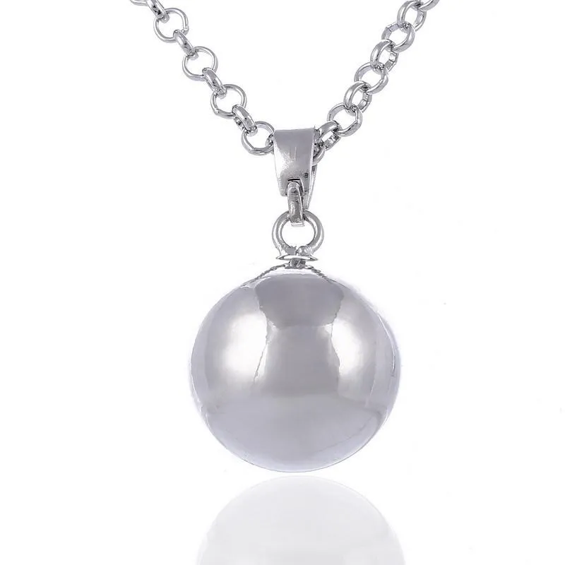 Подвесные ожерелья Ожерелье мяч беременная женщина колокол музыкальная коробка длинная цепь свитера Baby Prenatal