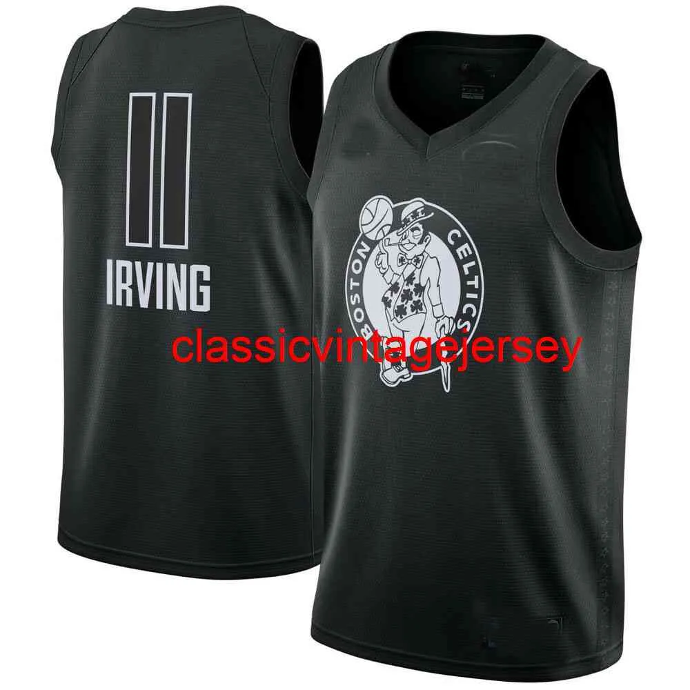 All Star Kyrie Irving Swingman Oyunu Forması Dikişli Erkekler Kadın Gençlik Basketbol Formaları Boyutu XS-6XL