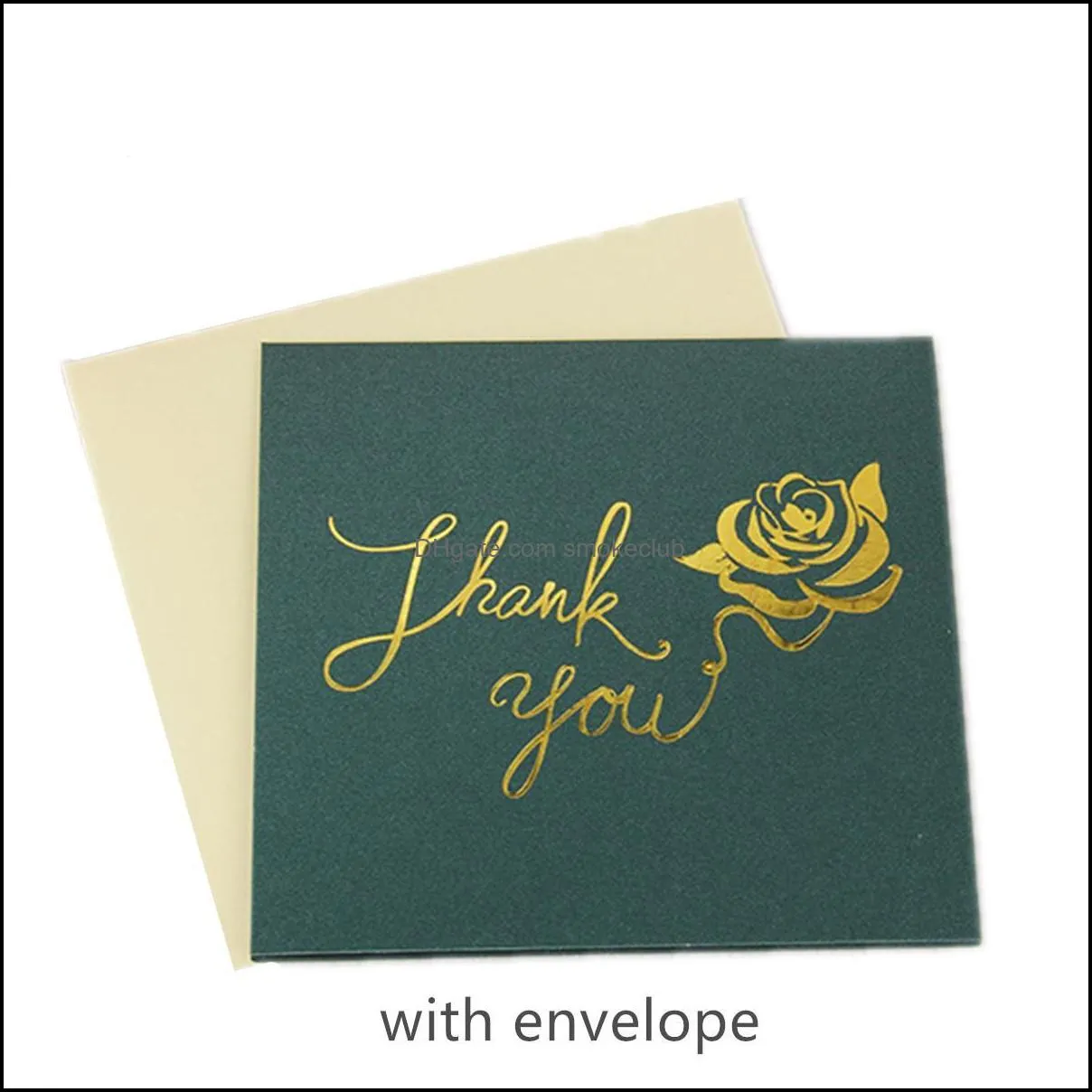 thank you cards greeting cards business card top grade color bronzing ,Thank You for your business partners, customers, guest, with
