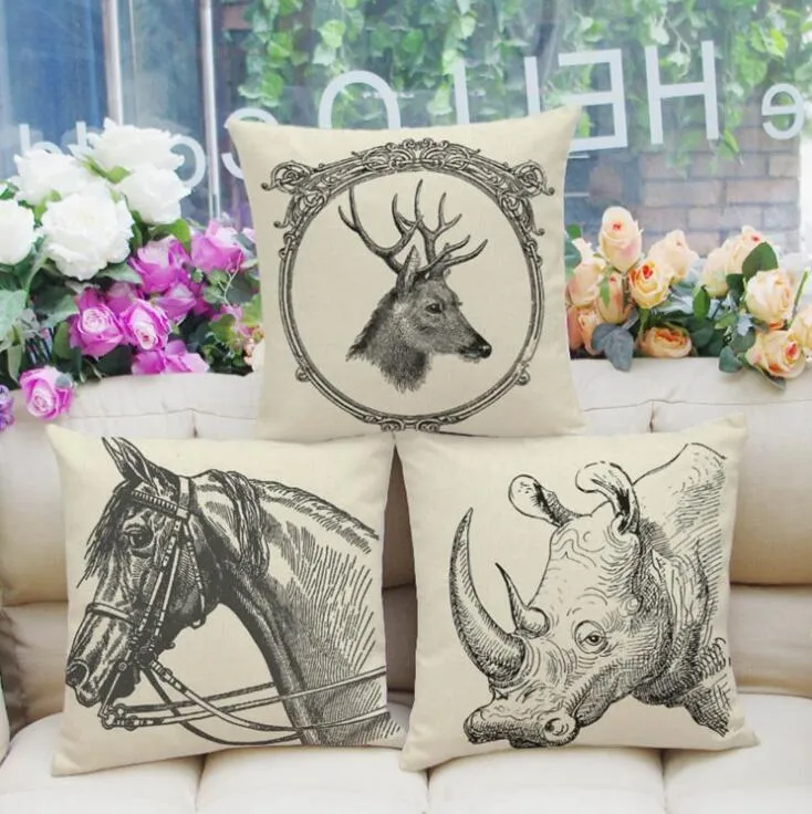 Almohadas sales de caballos