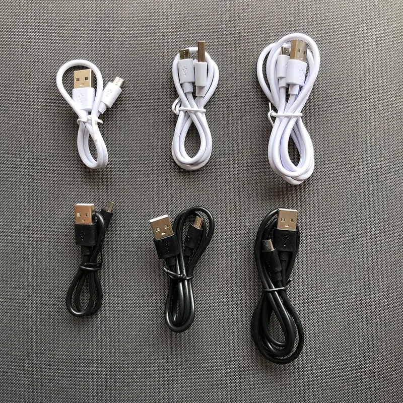 3M 2m Typ C Kabel Mobiltelefon Micro USB-data V8 Kabel Synkronisering Tråd Vitkabel för Samsung S20 S9 S8 Not 20 10 Huawei LG Android