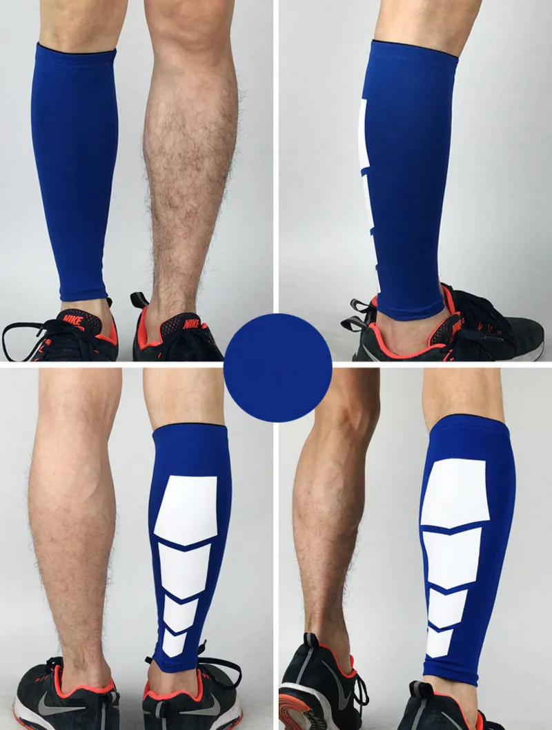 Women Men 1Pc Leg Calf Support Shin Guard Base Layer Compression Running Soccer Football Basketball Leg Sleeves Safety