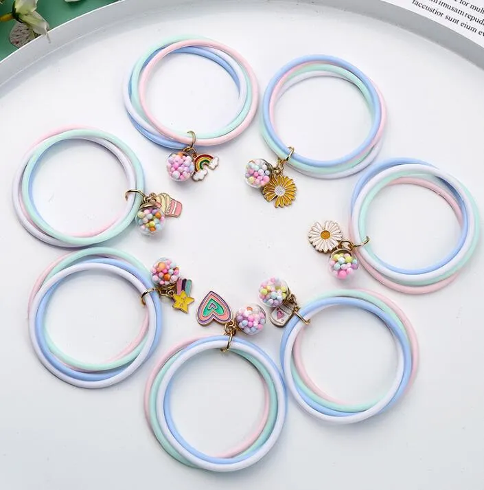 Anti Mosquito Repellent Bracelet Silicone Keychain Bracelet Plant Essential Oil Bangle Pendant Wristband Pest Control Bracelets GGA3483