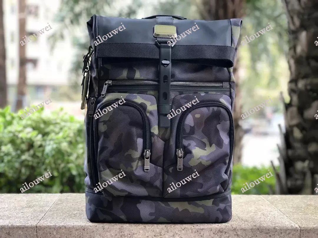 حقيبة الظهر الرياضية للسباق الرياضي Tumin Alpha 3 Series Nylon Nylon Men's Snapashot Black Business Backs Bag Bag Computer Bage