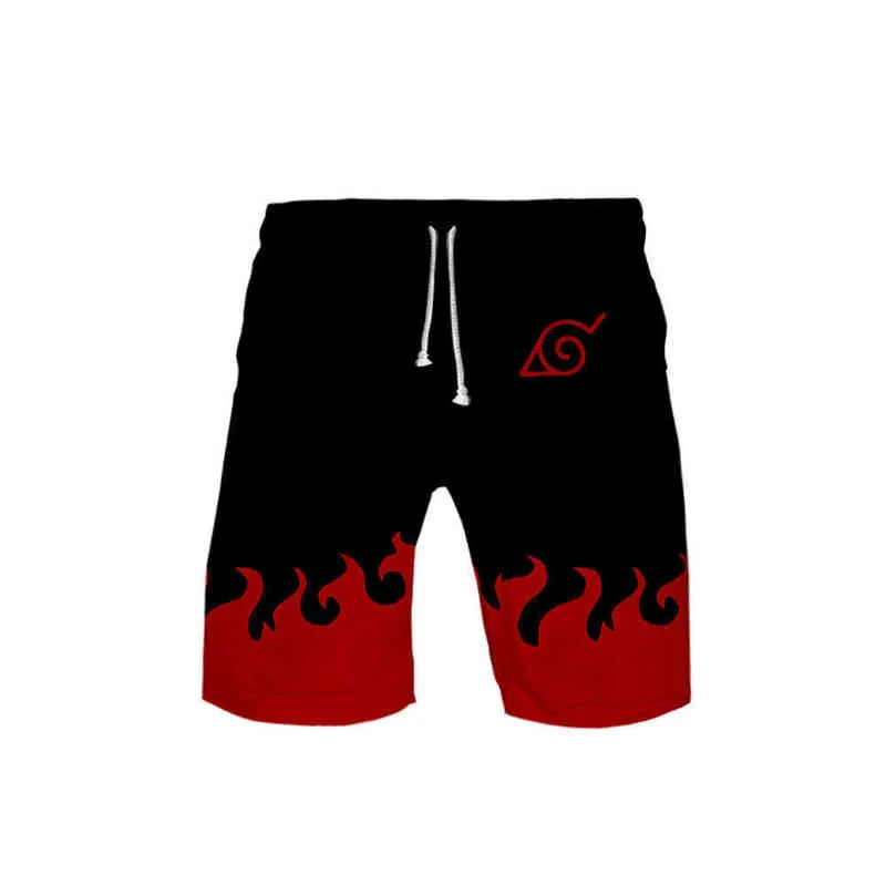 Sasuke / kakashi akatsuki 3d meninos shorts troncos verão adulto / criança rápida praia seca praia shorts calças de calça de praia de calças curtas h1210