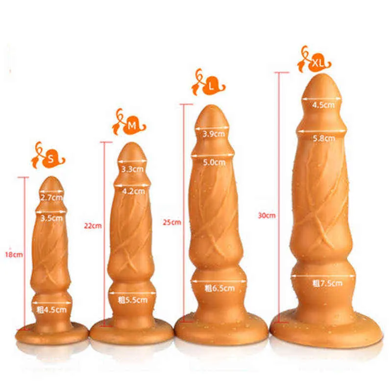 Nxy anaal speelgoed sex shop nieuwe super enorme siliconen plug grote butt vaginale anus dilator prostaat massage speelgoed voor mannen vrouwen gay 1125
