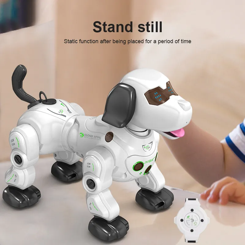 Télécommande sans fil pour enfants Robot intelligent Chien Robot  intelligent Jouet pour chien