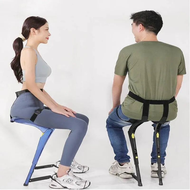 Lightweight Wearable Exoskeleton Sports Collapsible Chair For Camping