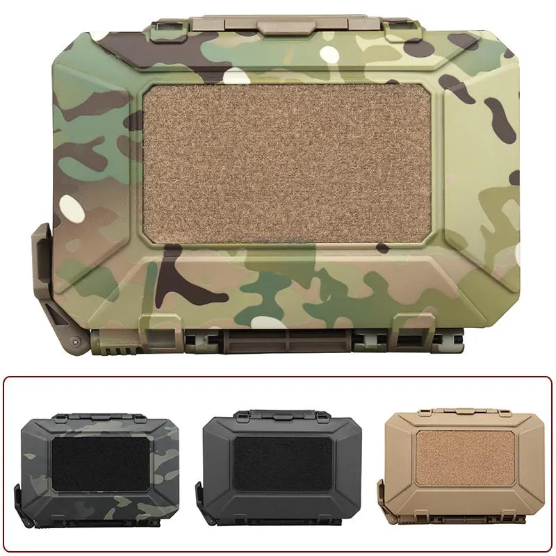 물건 자루 전술 장비 케이스 방수 도구 상자 사냥 슈팅 잠글 수있는 캠핑 하이킹 전투 육군 저장 상자 군사 조끼