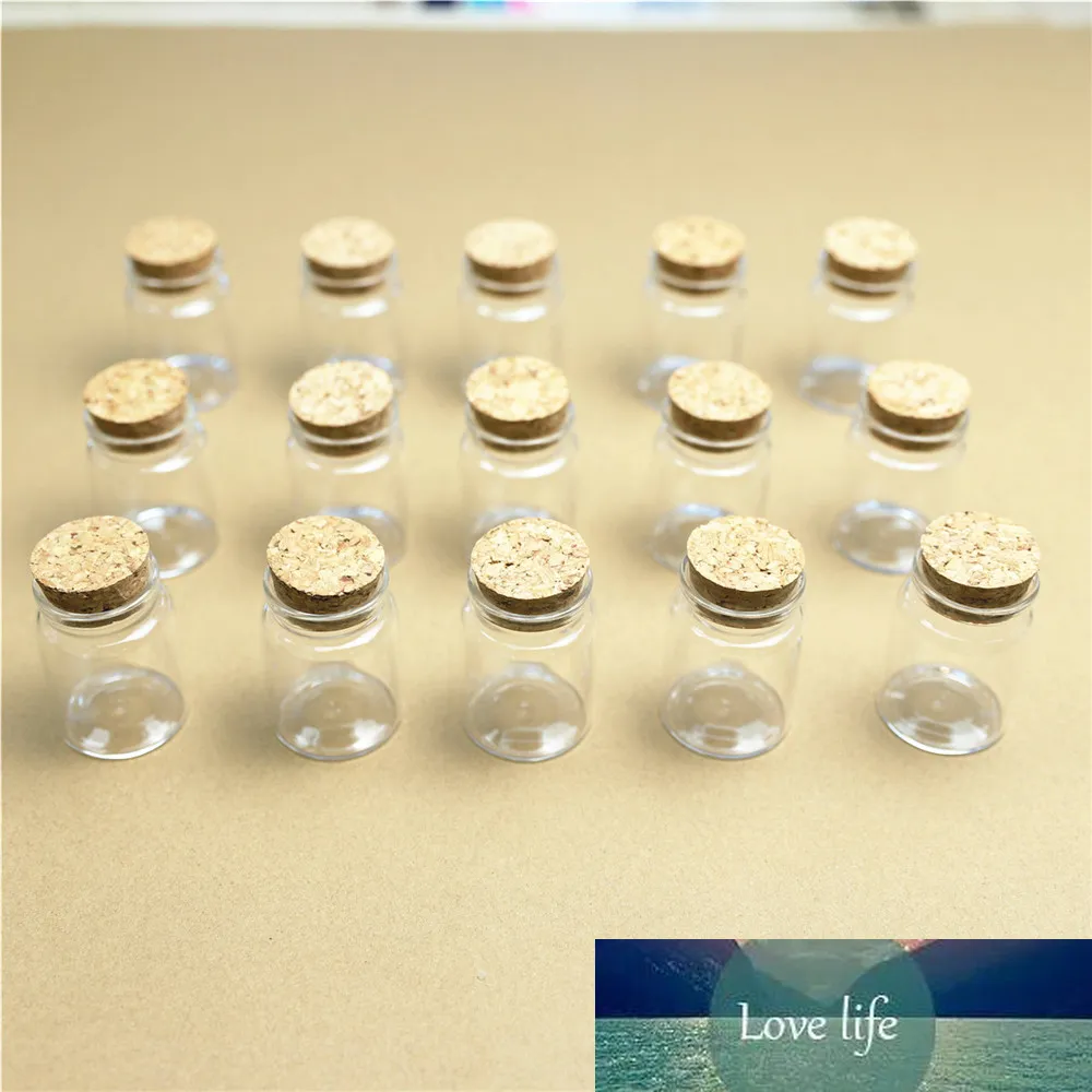 50pcs/lot 37*50mm 30ml DIY Mini Glass Bottles With Cork Crafts Tiny Jars Cork stopper Container DECORATIVE JARS spices