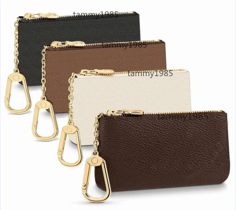 Moedas de alta qualidade Moda Moedas Luxos Designers estilo França bolsa de moedas Carteira masculina feminina de couro Zip bolsa chave Carteiras mini cartão de crédito