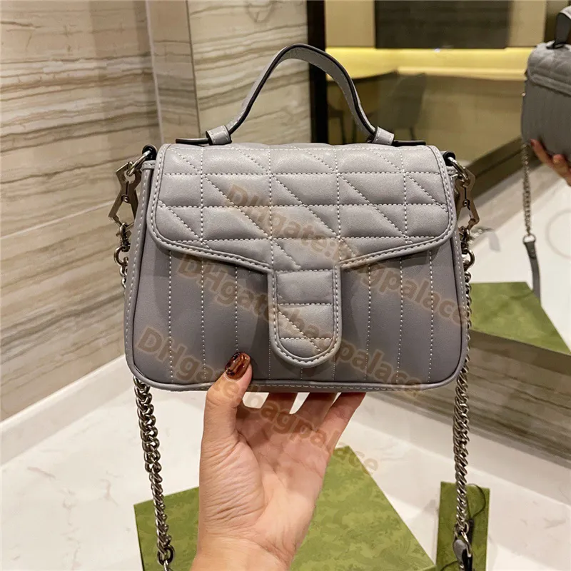 حقائب رسول أزياء لطيف مصمم فاخر مارمونت كتف كيس G Bag 5A لفتاة Handbag Birk Ladies Crossbod Women Totes Classic Clutch Luggage 20cm