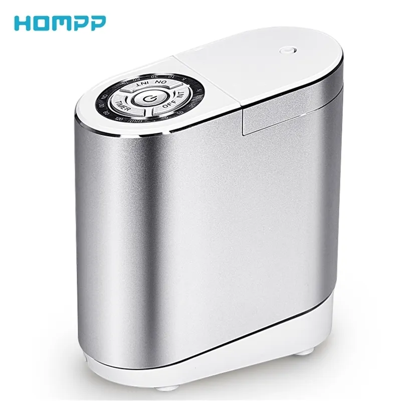 Car Waterless Aroma Diffuser Aluminum Shell Portable Air Purifier Scent Diffuser with Higher Atomizing and Diffusing Home Office Y200416