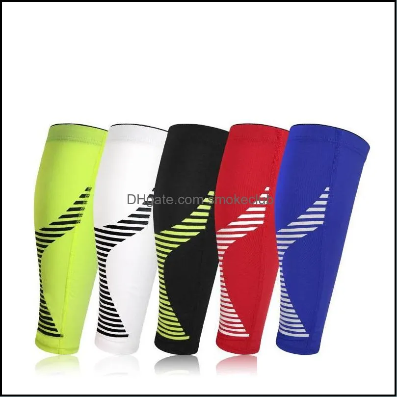 Elbow Knee Pads Safety Athletic Outdoor As & Outdoors 2Pcs/Pair Cycling Running Leg Compression Sleeves Calf Non-Slip Breathable Gym Yoga Sh