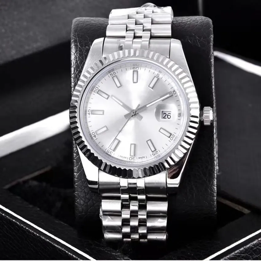 Wholesale Fashion Men Women Classic Watch Designer Stainless Steel Couple Watches Mens Watches Automatic Movement Glide Wristwatch