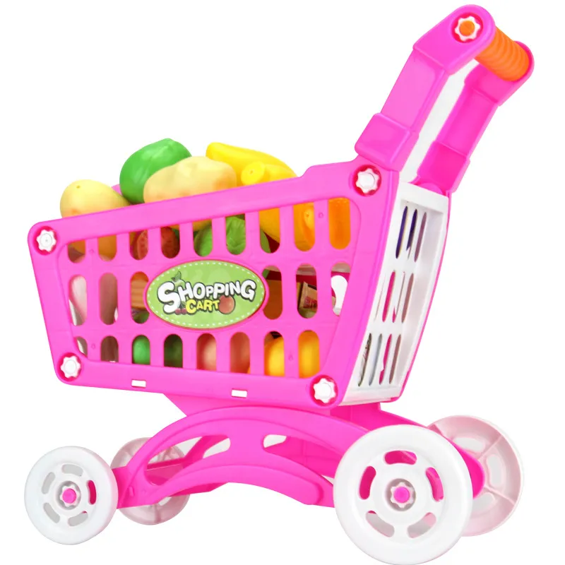 Juego de carrito de muñecas para bebés, cochecito de juguete de juego de  simulación, carrito infantil para niños, casa de juegos, accesorios de