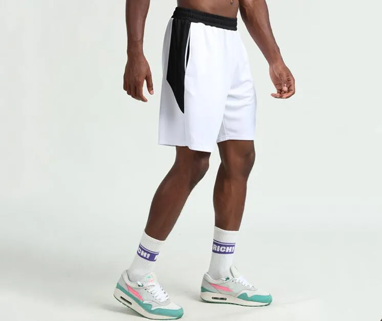 Zomer basketbal shorts heren sneldrogend ademende outdoor casual sport loopcompressie vijf-punts broek