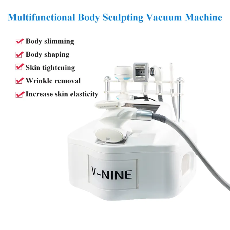 롤러 마사지 바디 조각 기계 체중 감소 진공 슬리밍 장비 초음파 Cavitation RF