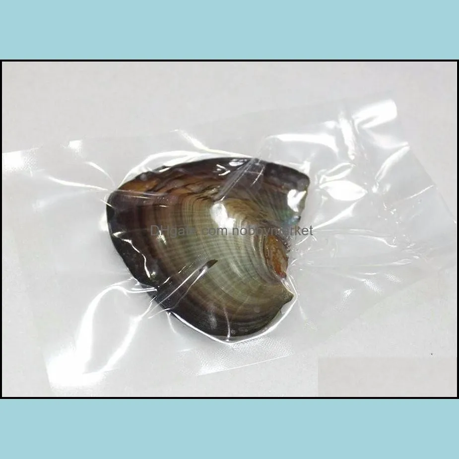 Fancy Gift Akoya pearl High quality cheap love freshwater shell pearl oyster 6-7mm mixed colors pearl oyster with vacuum packaging