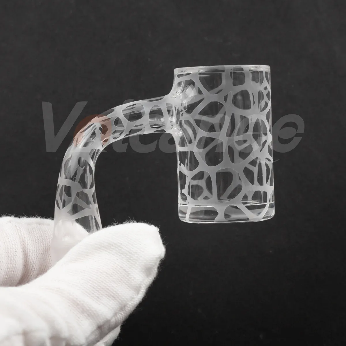 Gezandstraalde Quartz banger volledig gelaste nagels voor het roken van waterpijp Oil dab Rigs Glass Bongs