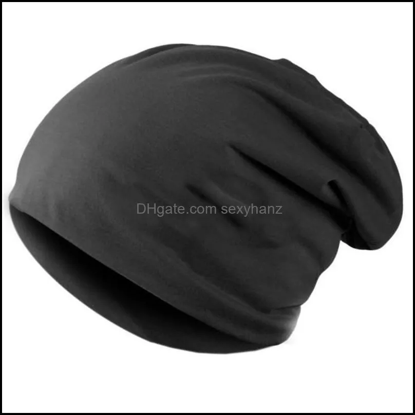 Caps Hats, Scarves & Gloves Aessories Berets Slouchy Hat Spring Autumn Solid Color Fashion Hats Classic Casual Cotton Female Women Men Sleev