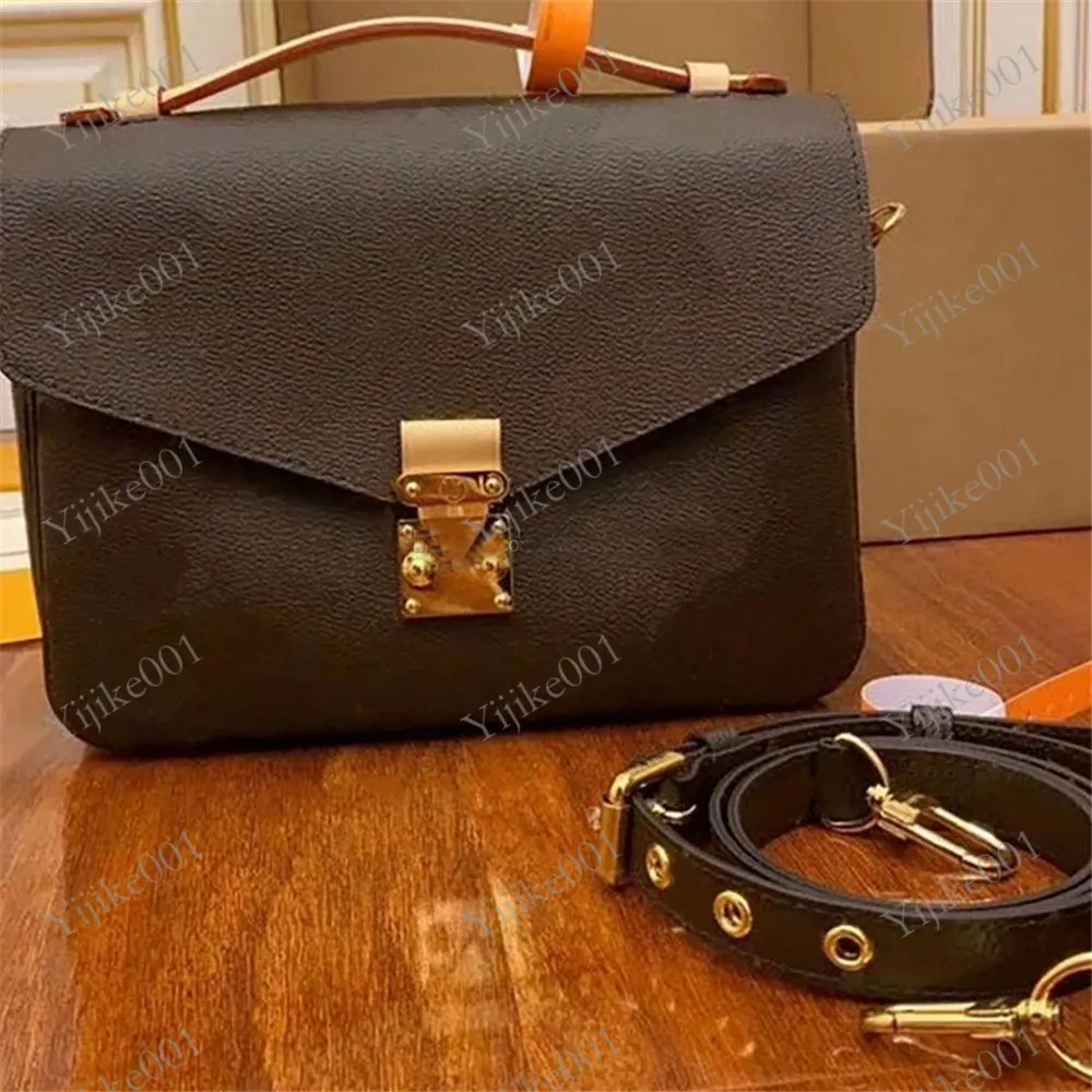 Messenger Bags Woman handbag Bag Date code serial number Quality Leather women purse messenger shoulder body pochette metis