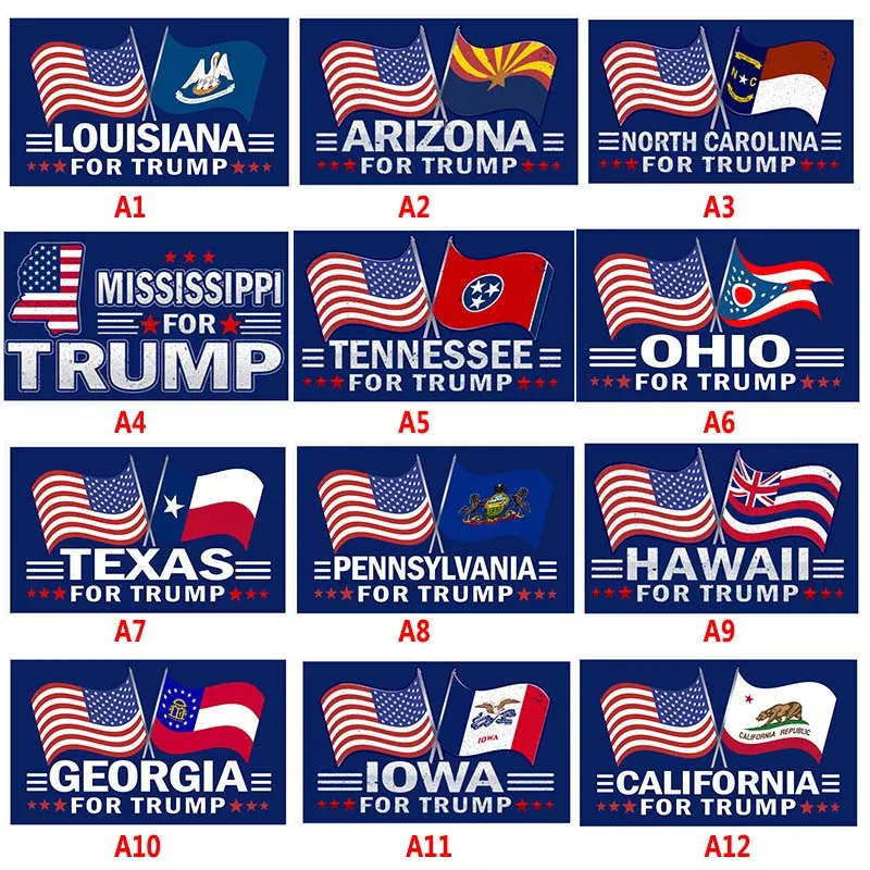 3x5 ft Donald Trump Flags 2024 Le regole sono cambiate Bandiera con occhielli Striscione decorativo per elezioni patriottiche