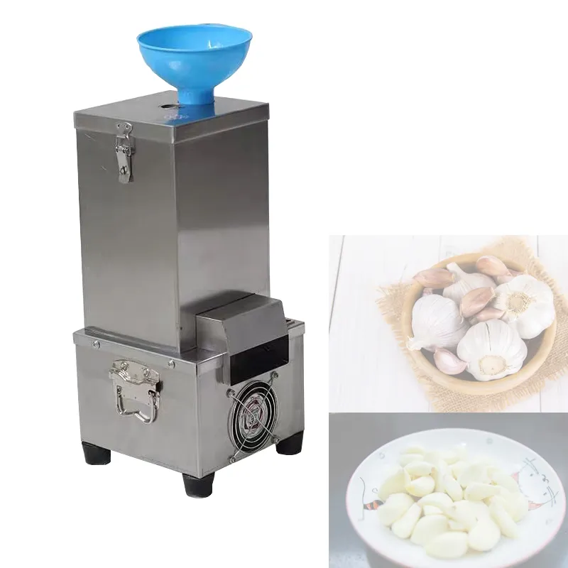 2021 Ze stali nierdzewnej Suchy Czosnek Peeling Machine Używaj Mini Garlic Peeler Restauracja Elektryczna czosnek Peeling Machine