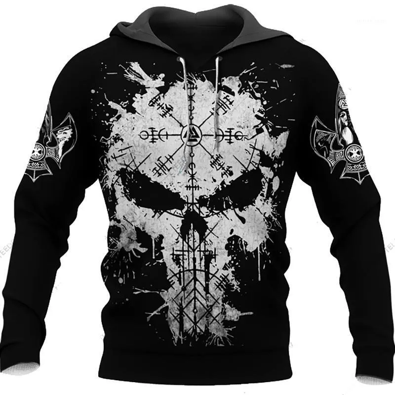 Heren Hoodies Sweatshirts Patroon 3D Printing Hoodie Mannen Lente en Herfst Los Oversized Casual Mode O-hals Sweatshirt Jas