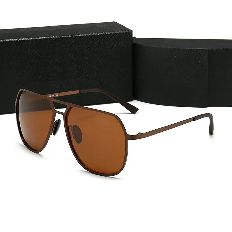 2021 Nieuwe Mode Vierkante Dames Polariserende Zonnebril UV400 Herenbril Klassieke retro Merk Design Driving Sunglasses Lunette de Soleil
