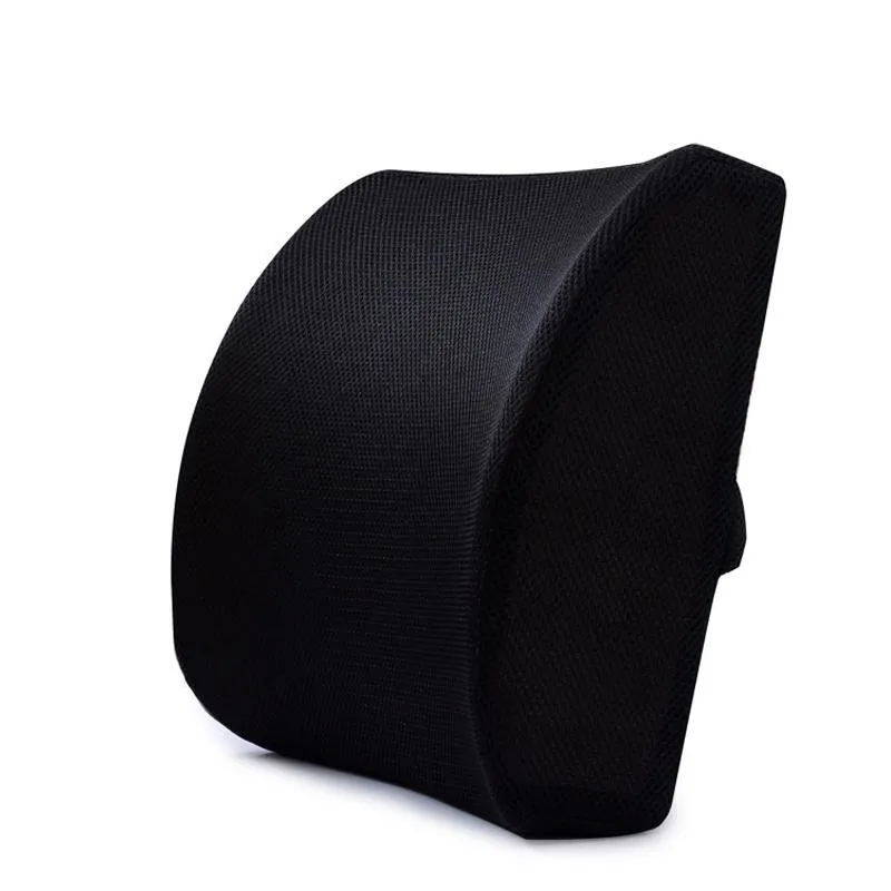 Seat Cushions Car Lumbar Memory Cotton Cushion Support Driver Relaxation Pillow Suitable Four Seasons Accessories