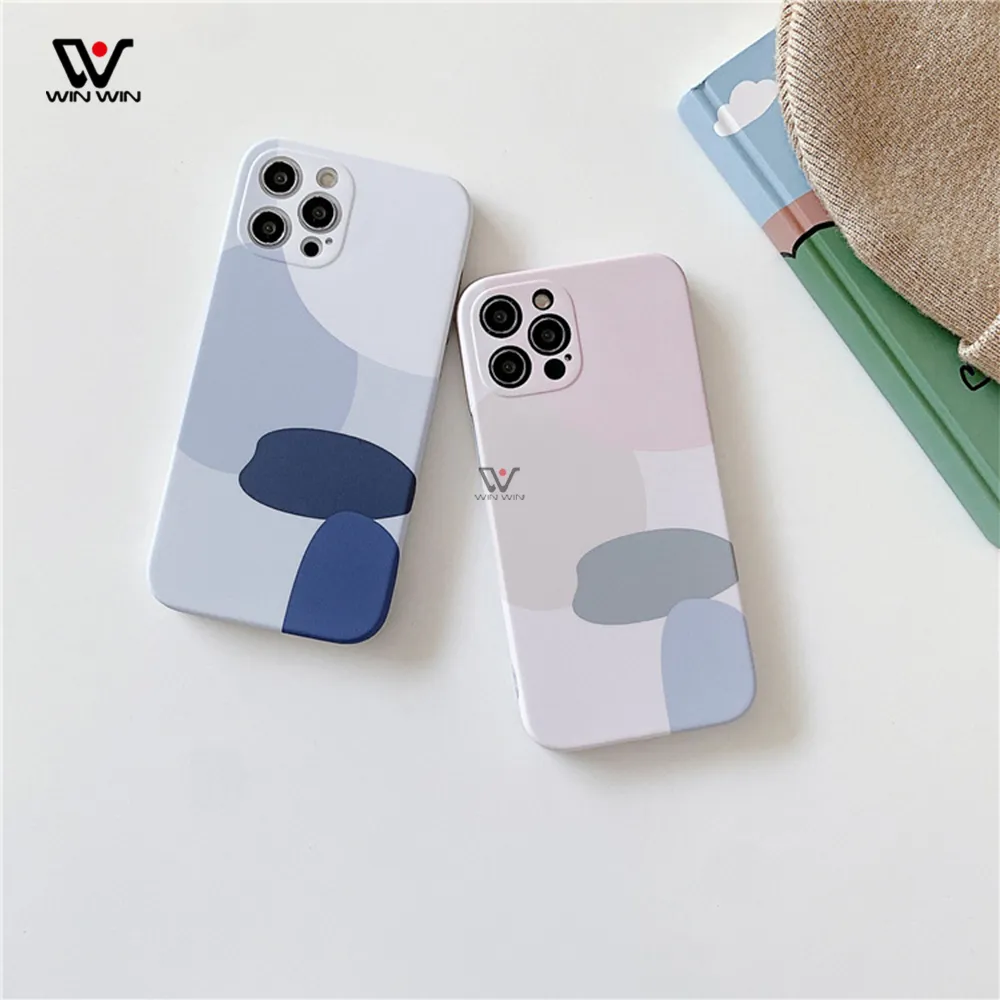 Waterproof Phone Cases For iPhone 11 12 XR X XS Max Fashion Silicone Custom Protection Case With OPP Bag