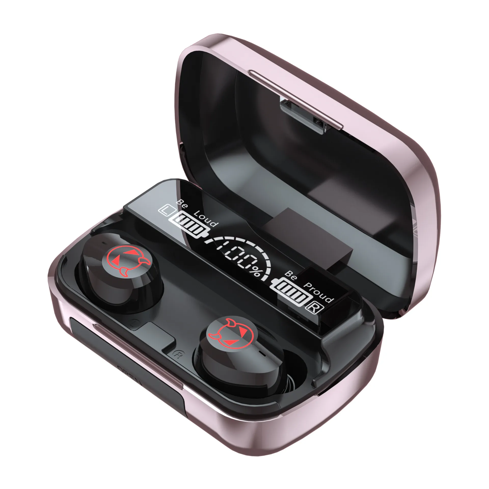 TWS M23 Bluetooth 5.1 fone Earphones Charging Box Wireless Headphone Stereo Sports Waterproof Earbuds Headsets With Microphone