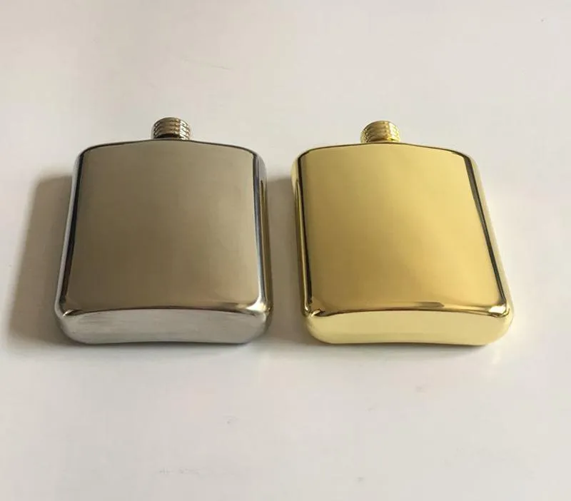 Stainless Steel Copper Hip Flasks 6oz Outdoor Pocket FlagonHips Gift Whiskey Flask for Choose