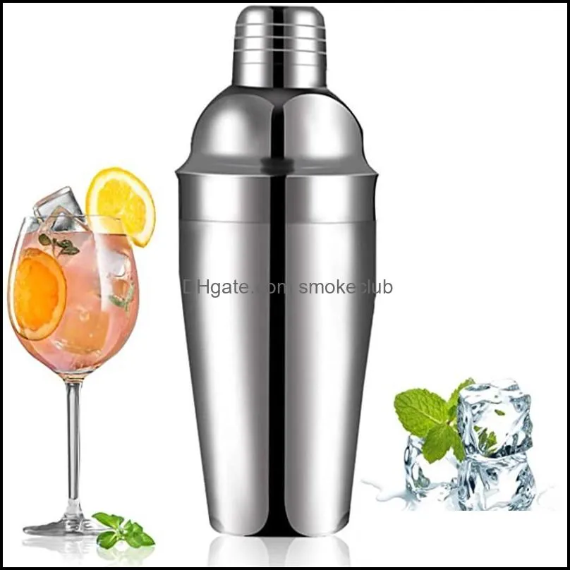 Tools Barware Kitchen, Dining Bar Home & Garden Kitchen Tool Stainless Steel Cocktail 550Ml Mixer Wine Martini Drop Delivery 2021 Zrfck
