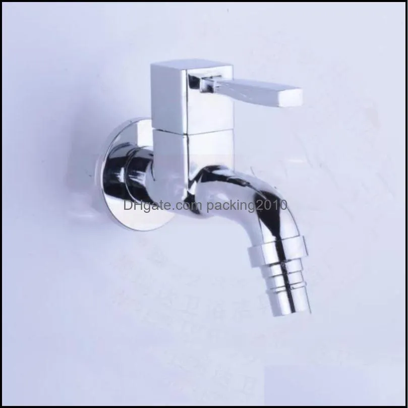 G1/2 Zinc Alloy Quick-opening Washing Machine Faucet Engineering Special Faucet Mop Pool Tap Bathroom Hardware Accessories