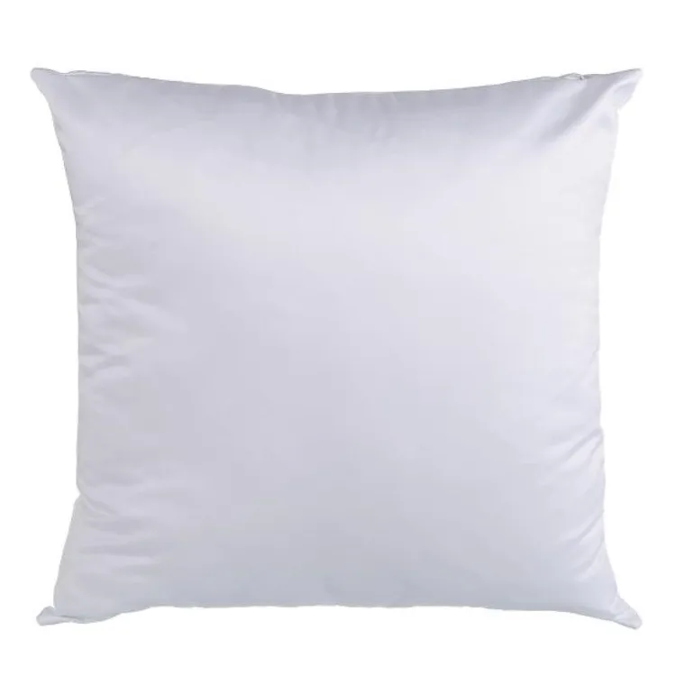 45cm45cm Sublimacja Plac Poszewki DIY Puste Poszewka Poduszka Pokrywa Do Przenoszenia ciepła Sofa Poduszki Puste Puste White Throw Poduszkę