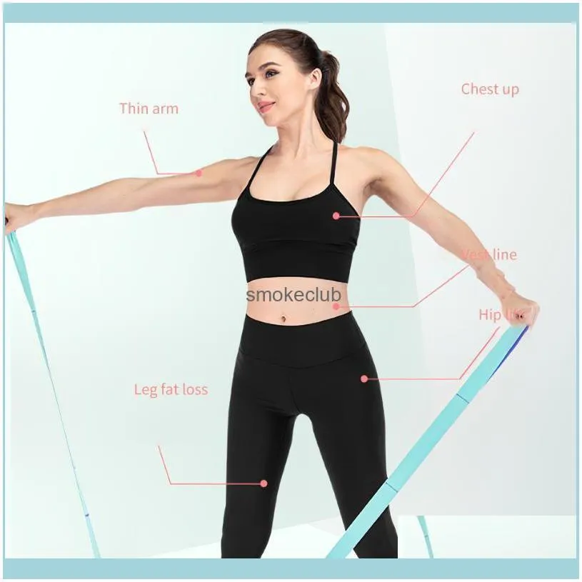 Resistance Bands Stretching Strap Set Workout Rubber Elastic Sport Booty Band Fitness Equipment For Yoga Gym Training Fabric Bandas