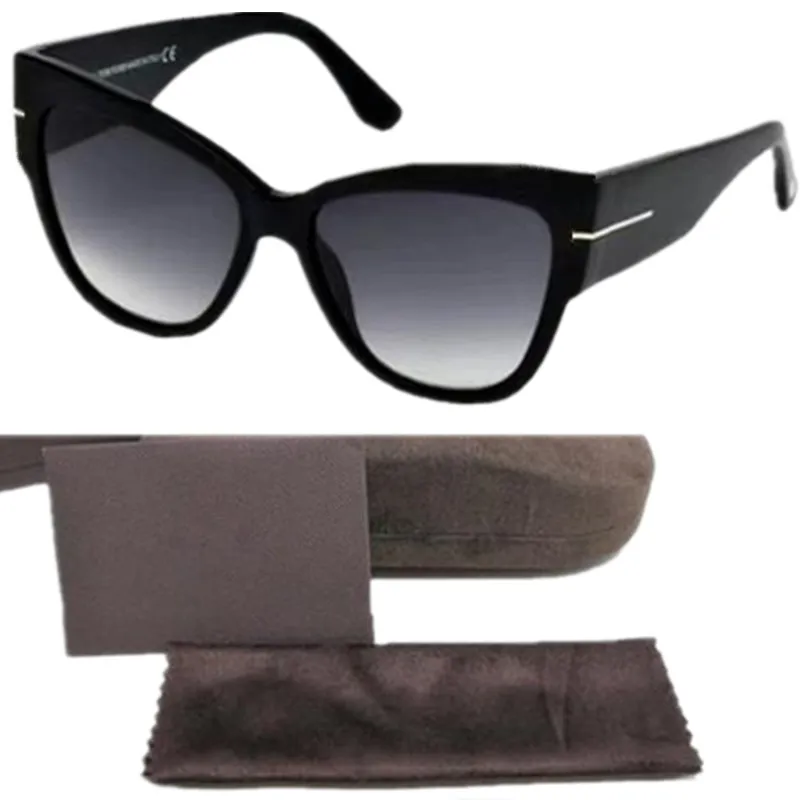 Luxury Design Sexy Big Cateye Sunglasses UV400 for Women 58-20-145 Imported Plank fullrim Butterfly Goggles fullset Originl packing