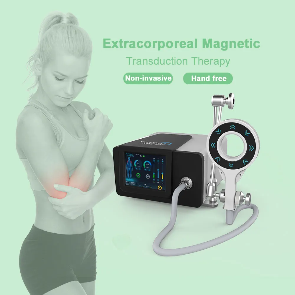 Professional Pain Treat Physical Equipment Extracorporeal Magnetic Electromagnetic Field Super Transduction Therapy Sport Injuries Joint Pain Relief Machine