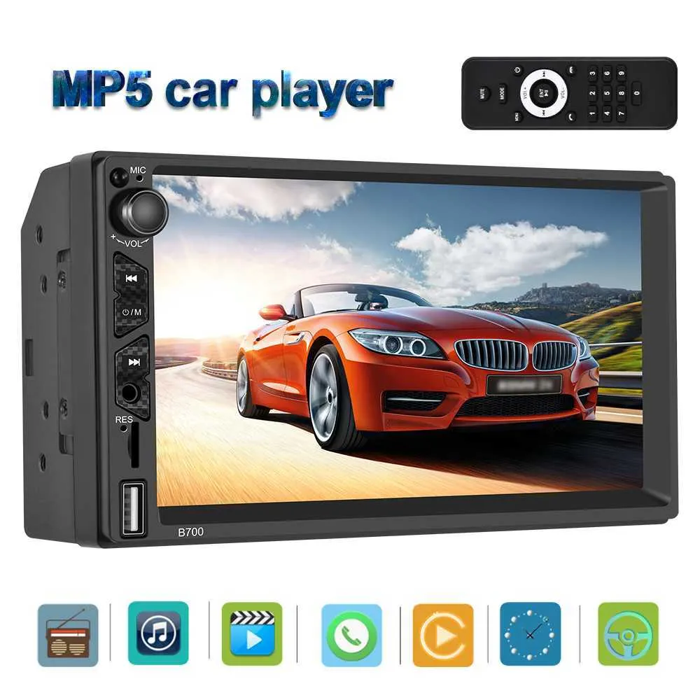 Autoradio 7 Bluetooth CarPlay Android Auto MP5
