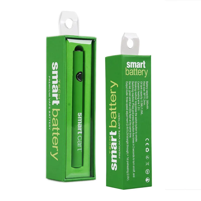 Smart Cart Battery Vape 510 Thread Cartridges 380mah Variable Voltage