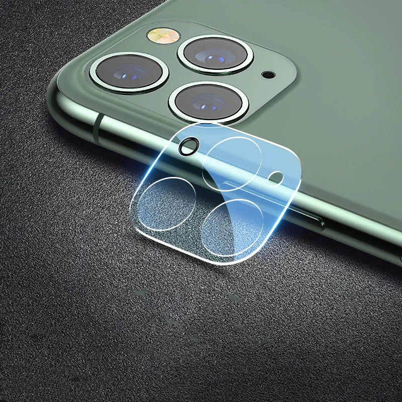 Para iPhone 11 CD textura metal lente película templada (colorido)