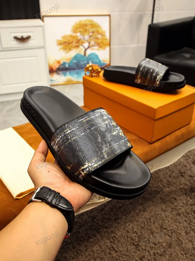 Louis Vuitton LV Slipper Zapatillas De Sandalias De Moda De Alta