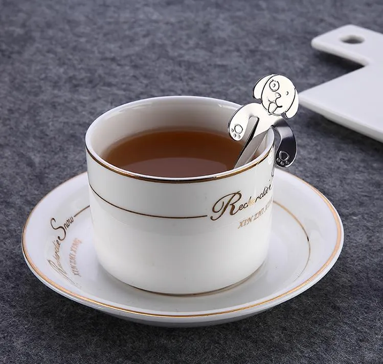 1/2/4PCS Cucchiaio Da Caffè In Acciaio Inox Manico Lungo