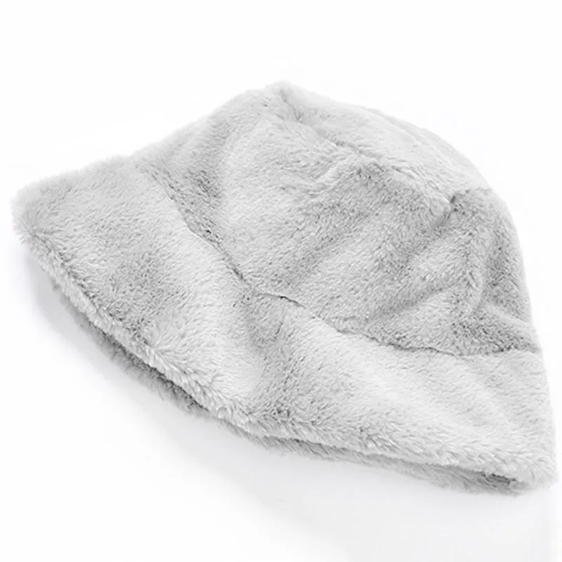Winter Womens Plush Fishman Winter Bucket Hat With Wide Brim, Ear  Protector, And Thicken Fashion In Solid Colors From Interpretery, $11.43