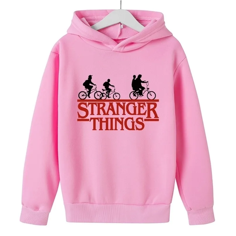 Stranger Things Hoodie for Kids and Teenagers - Official Merchandise Gifts  for Girls