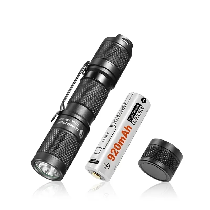 Lumintop Tool AA 2.0 Mini Mine Flashlight Meters 650 Lumens 4 Выходы с карманной фонариком EDC памяти 220209