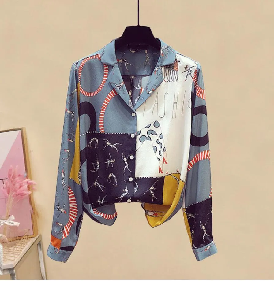 Camisa De Outono Mulheres Camisas De Manga Longa Moda Blusa Casual