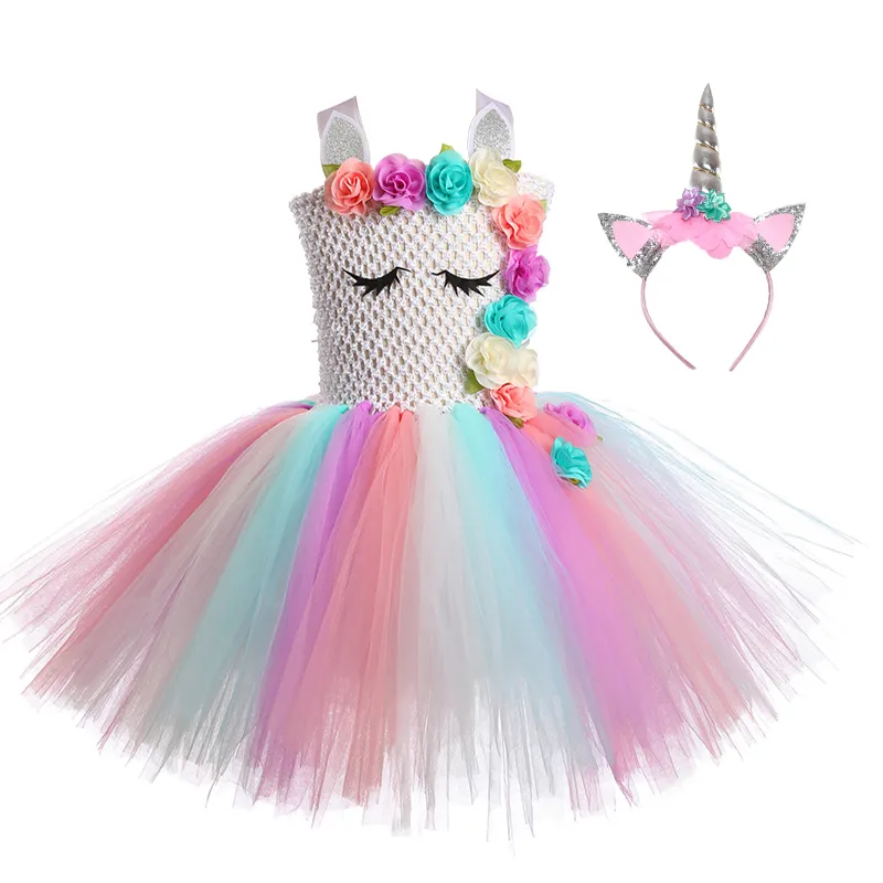 Vestidos tejidos sales de unicornio